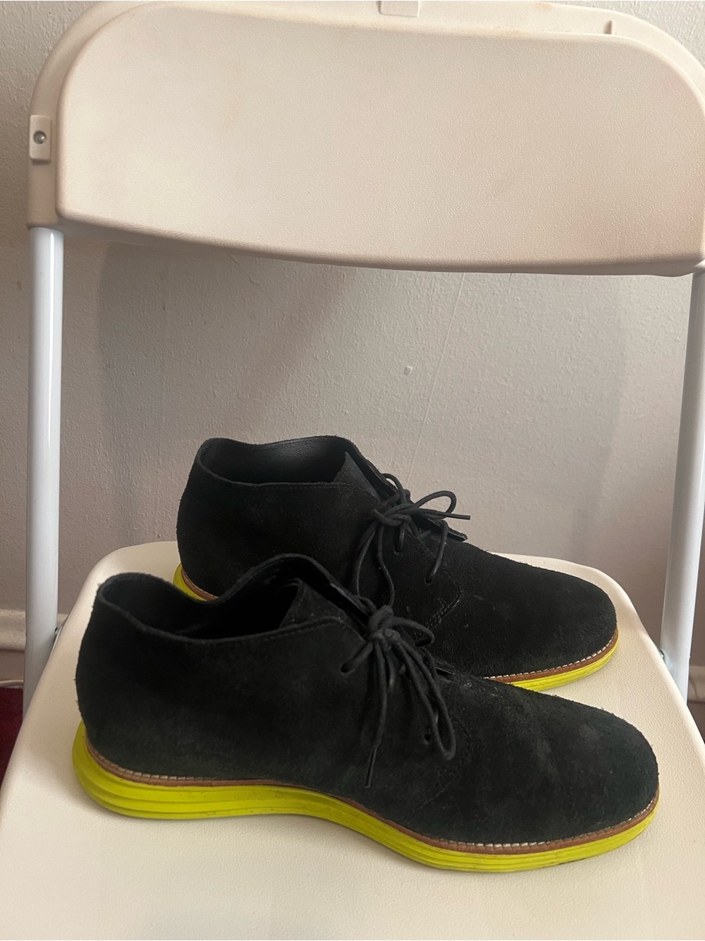 Cole Haan LunarGrand Chukka Black & Yellow
